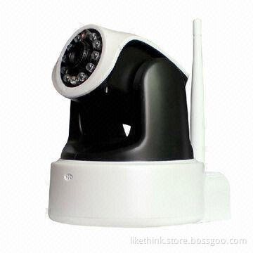 Wireless IP Camera, Viewing on Tablet PC/Smartphone with Motion and Voice Trigger, 720P